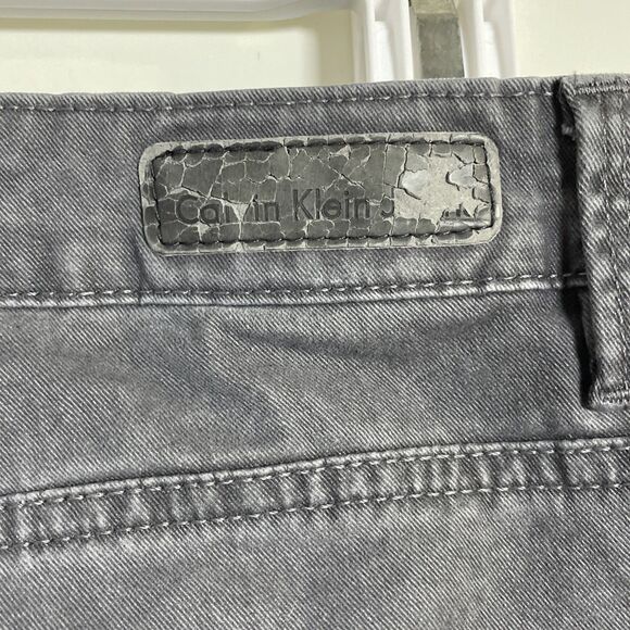 Calvin Klein Jeans Ultimate Skinny Jeans Women's 29/8 Gray Stretch - Picture 11 of 12